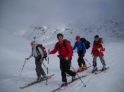ski de rando dans les Grisons - Juf